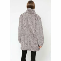 Religion Grey Super Soft And Fluffy Silent Fur Coat 7 Religion Grey Super Soft And Fluffy Silent Fur Coat -Religion Shop unnamed file 887