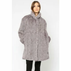Religion Grey Super Soft And Fluffy Silent Fur Coat 8 Religion Grey Super Soft And Fluffy Silent Fur Coat -Religion Shop unnamed file 888