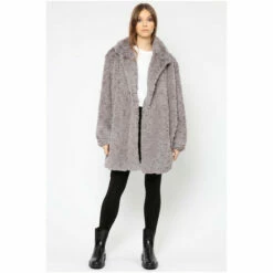 Religion Grey Super Soft And Fluffy Silent Fur Coat 9 Religion Grey Super Soft And Fluffy Silent Fur Coat -Religion Shop unnamed file 889