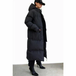 Religion Shop 18 Religion Black Oversized Explorer Parka With Patch Pockets