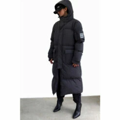 Religion Black Oversized Explorer Parka With Patch Pockets -Religion Shop unnamed file 894