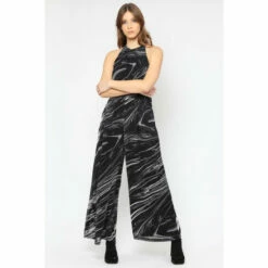 Religion Black Wide Leg Cosmic Jumpsuit -Religion Shop unnamed file 932