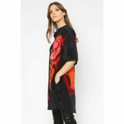 Religion Red Bold Red Flower Strike Tunic Dress In Slinky Cupro With Pockets 8 Religion Red Bold Red Flower Strike Tunic Dress In Slinky Cupro With Pockets -Religion Shop unnamed file 962